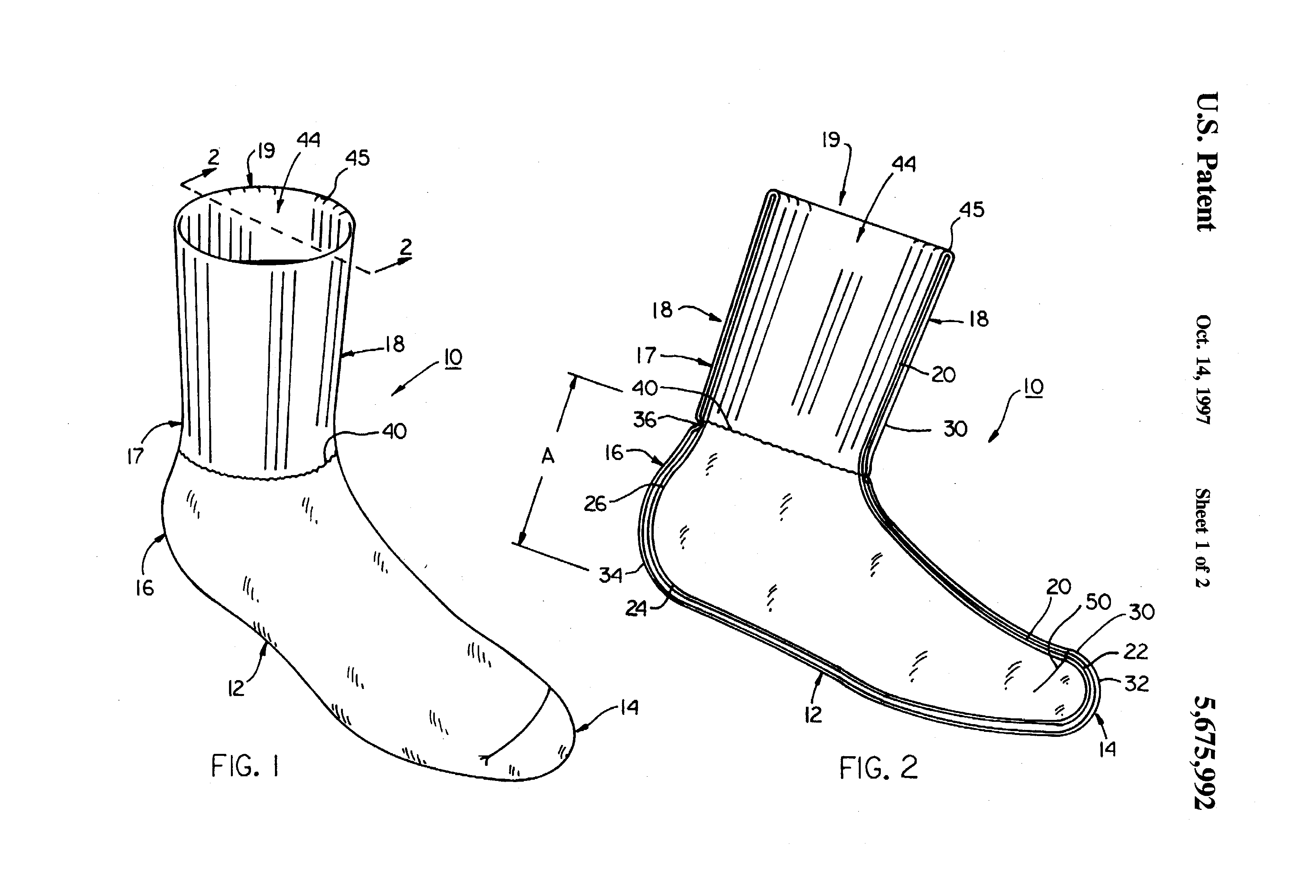 Original-Zeichnung aus der Patentschrift