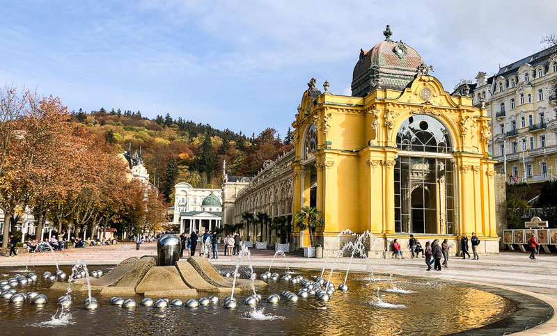 Stadtbummel durch Bad Marienbad