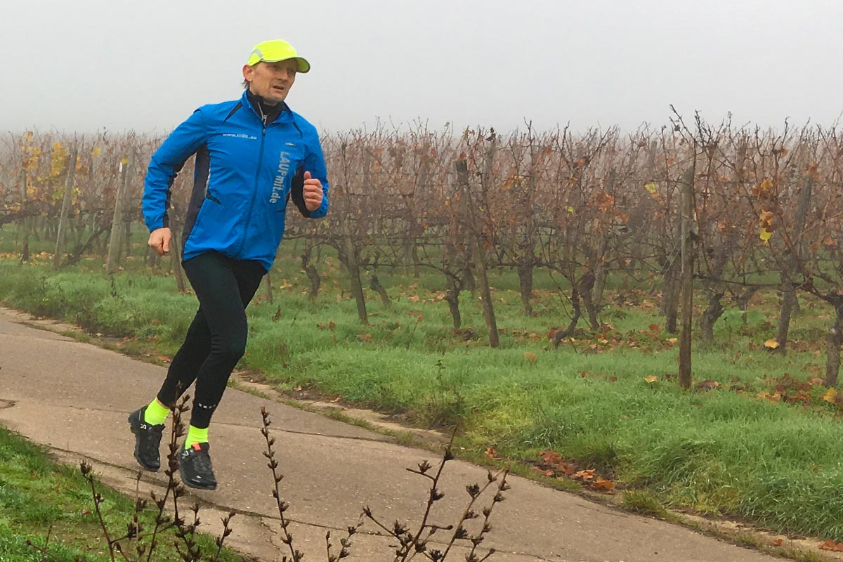 Stefan Wohllebe beim Wintertraining